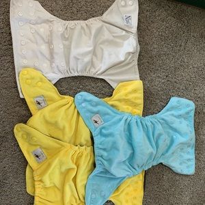Cloth diaper covers and insert lot!